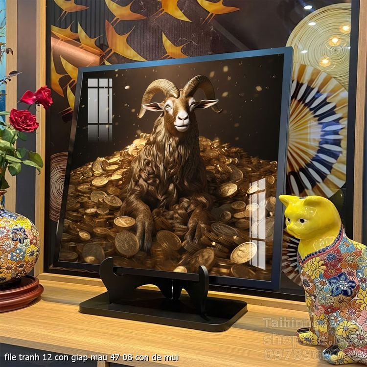 file tranh 12 con giap mau 47 08 con de mui