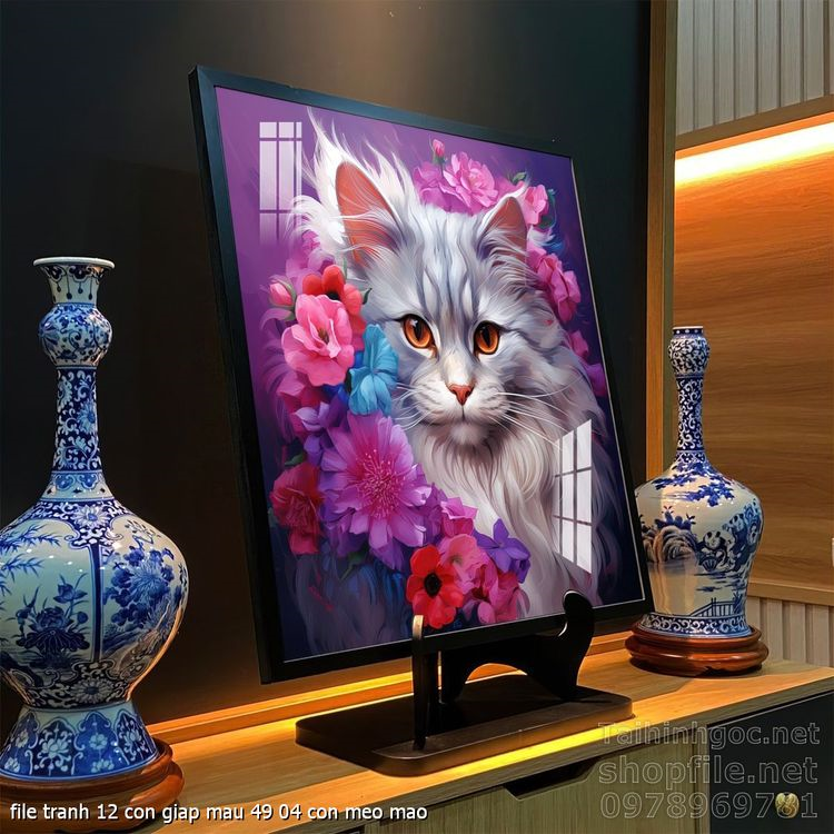 file tranh 12 con giap mau 49 04 con meo mao