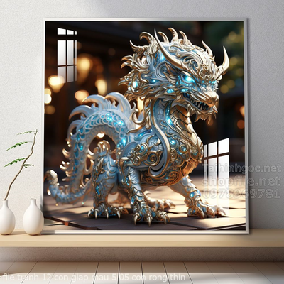 file tranh 12 con giap mau 5 05 con rong thin