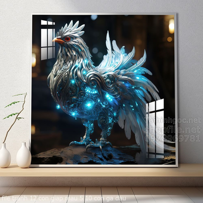 file tranh 12 con giap mau 5 10 con ga dau