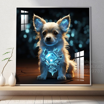 file tranh 12 con giap mau 5 11 con cho tuat