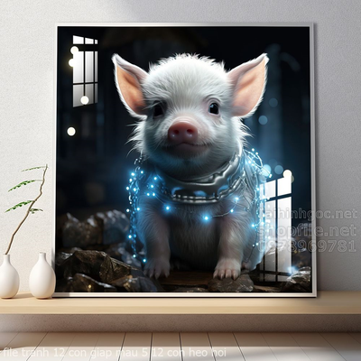 file tranh 12 con giap mau 5 12 con heo hoi