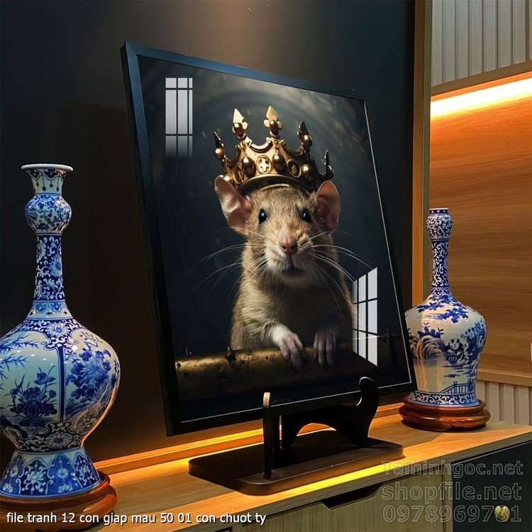 file tranh 12 con giap mau 50 01 con chuot ty