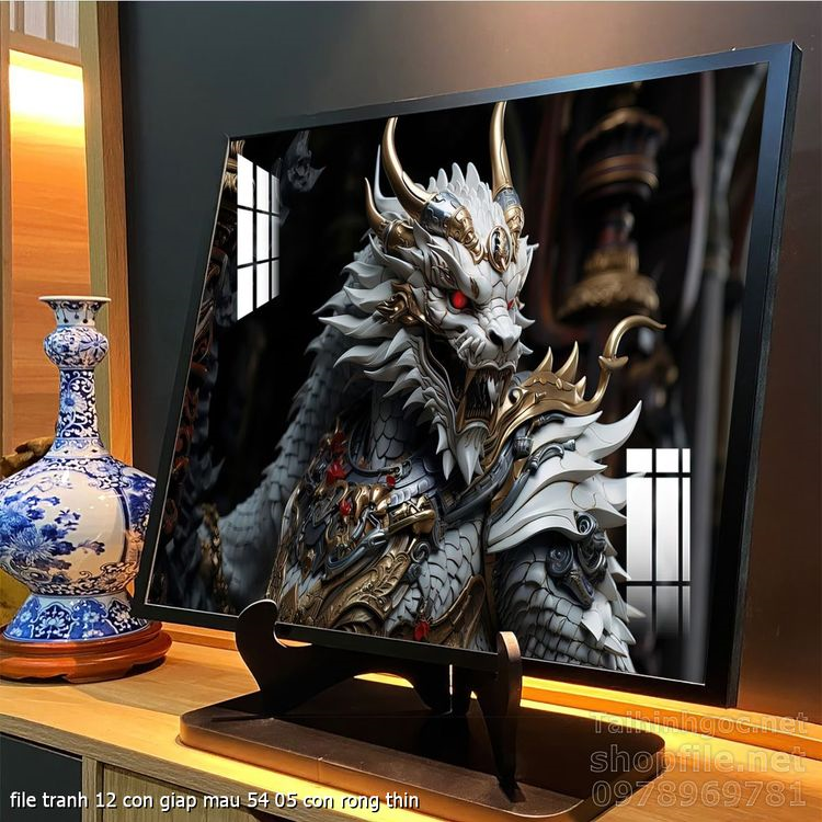 file tranh 12 con giap mau 54 05 con rong thin