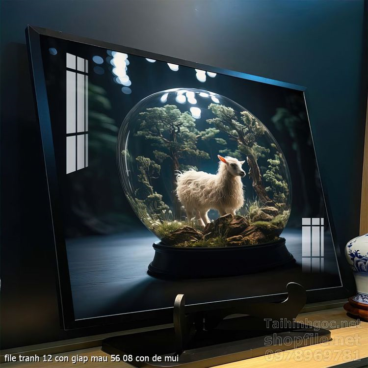 file tranh 12 con giap mau 56 08 con de mui