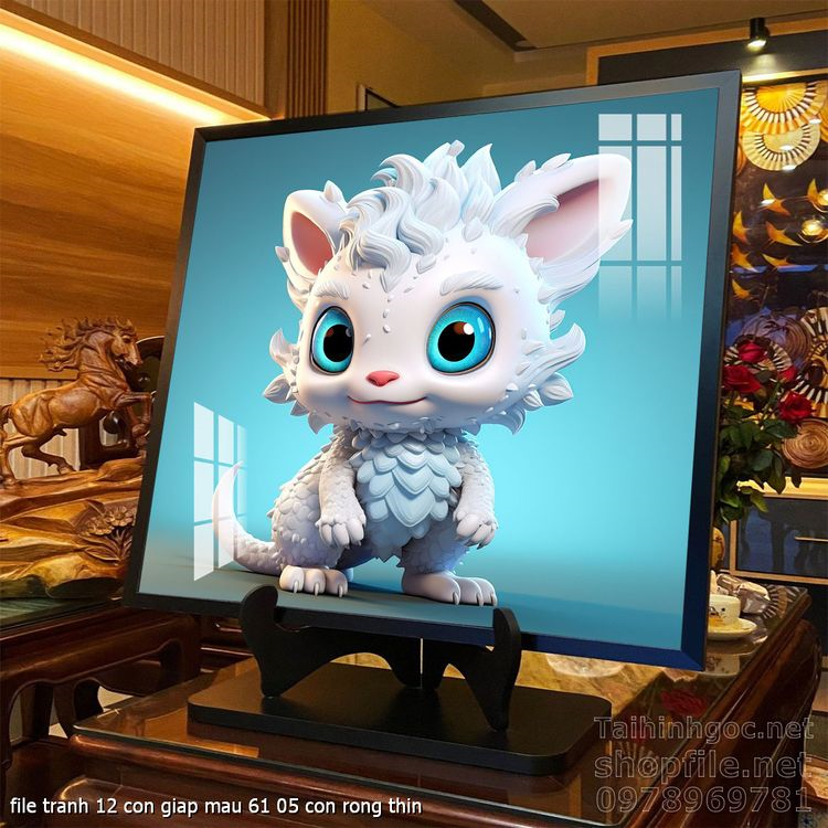 file tranh 12 con giap mau 61 05 con rong thin