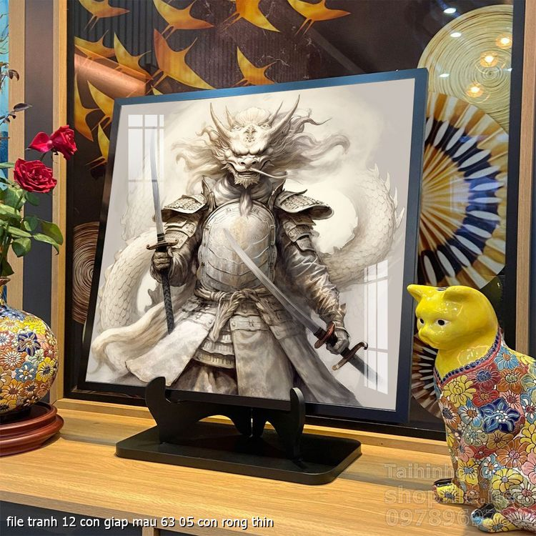 file tranh 12 con giap mau 63 05 con rong thin