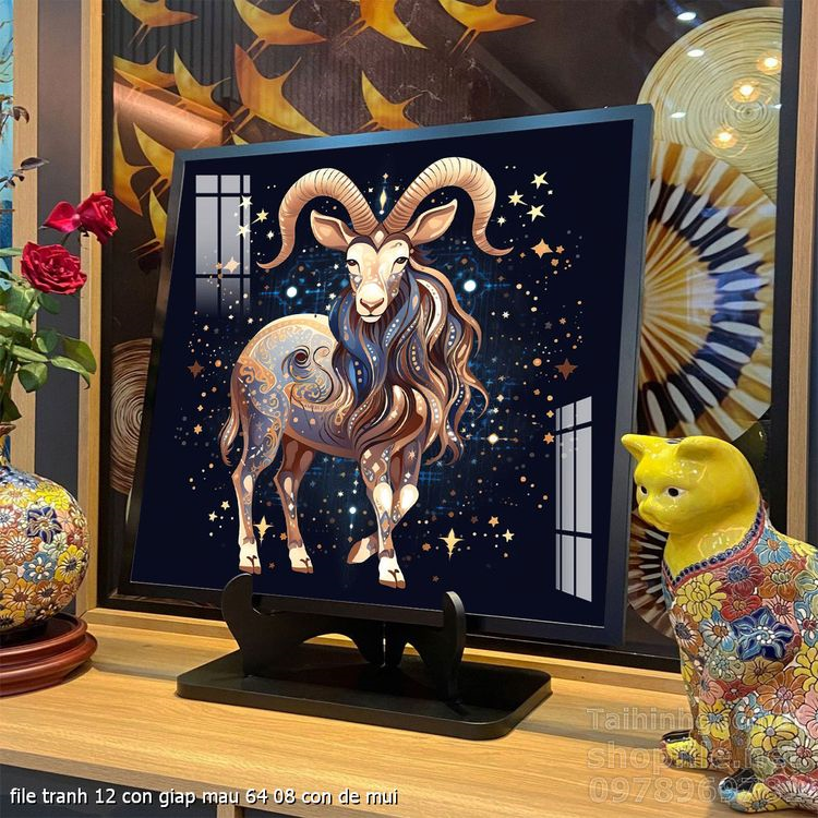 file tranh 12 con giap mau 64 08 con de mui