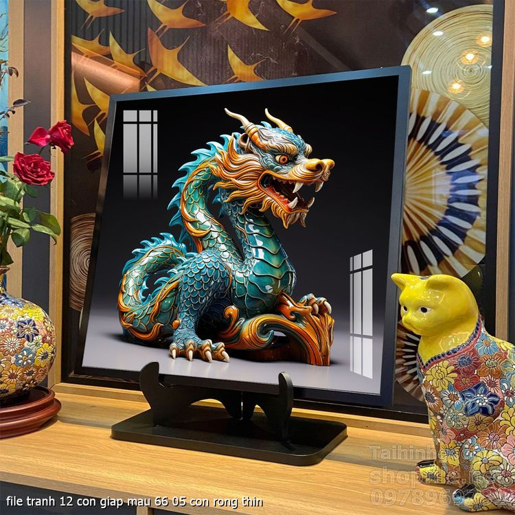 file tranh 12 con giap mau 66 05 con rong thin