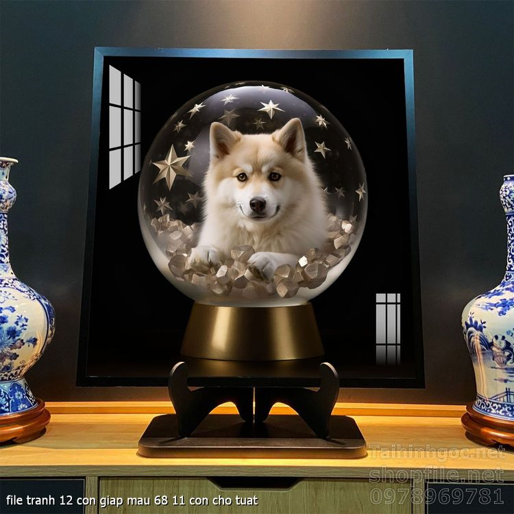 file tranh 12 con giap mau 68 11 con cho tuat