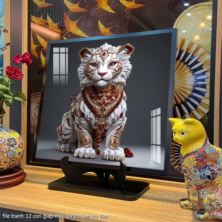 file tranh 12 con giap mau 69 03 con ho dan