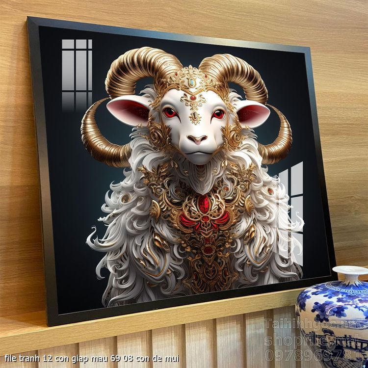 file tranh 12 con giap mau 69 08 con de mui