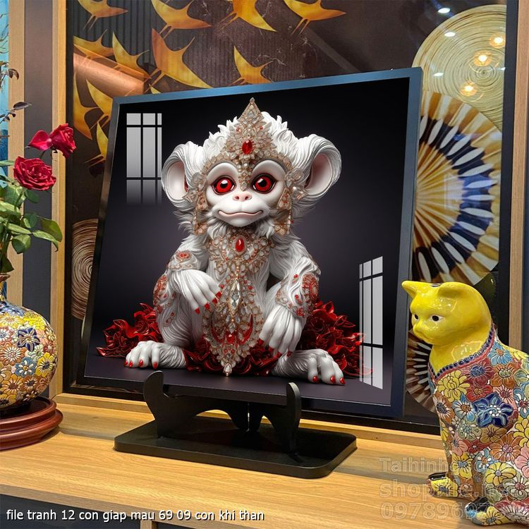 file tranh 12 con giap mau 69 09 con khi than