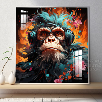 file tranh 12 con giap mau 7 09 con khi than