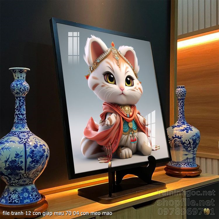 file tranh 12 con giap mau 70 04 con meo mao