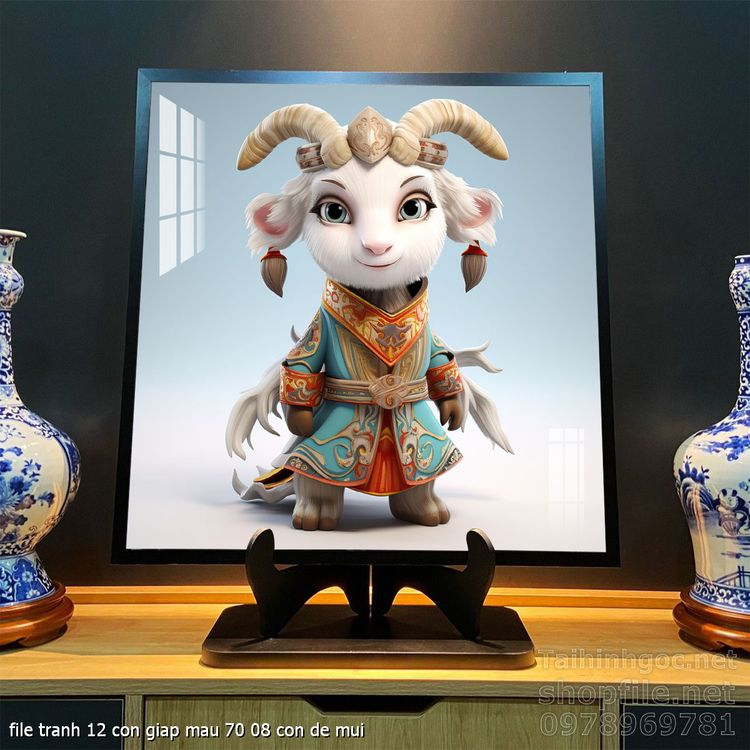 file tranh 12 con giap mau 70 08 con de mui