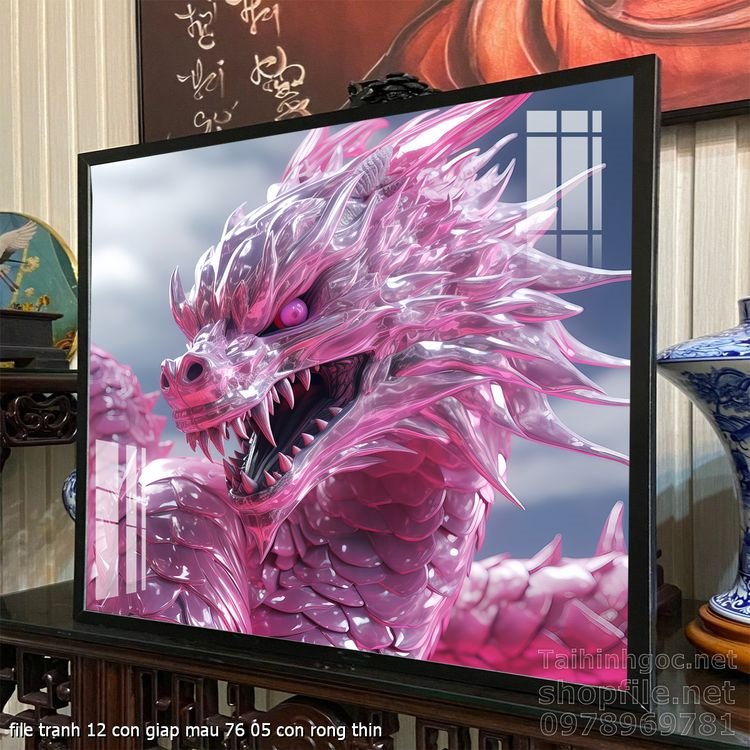 file tranh 12 con giap mau 76 05 con rong thin