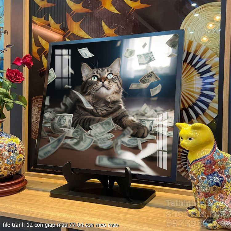 file tranh 12 con giap mau 77 04 con meo mao