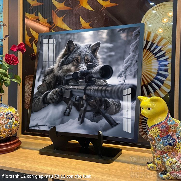 file tranh 12 con giap mau 78 11 con cho tuat