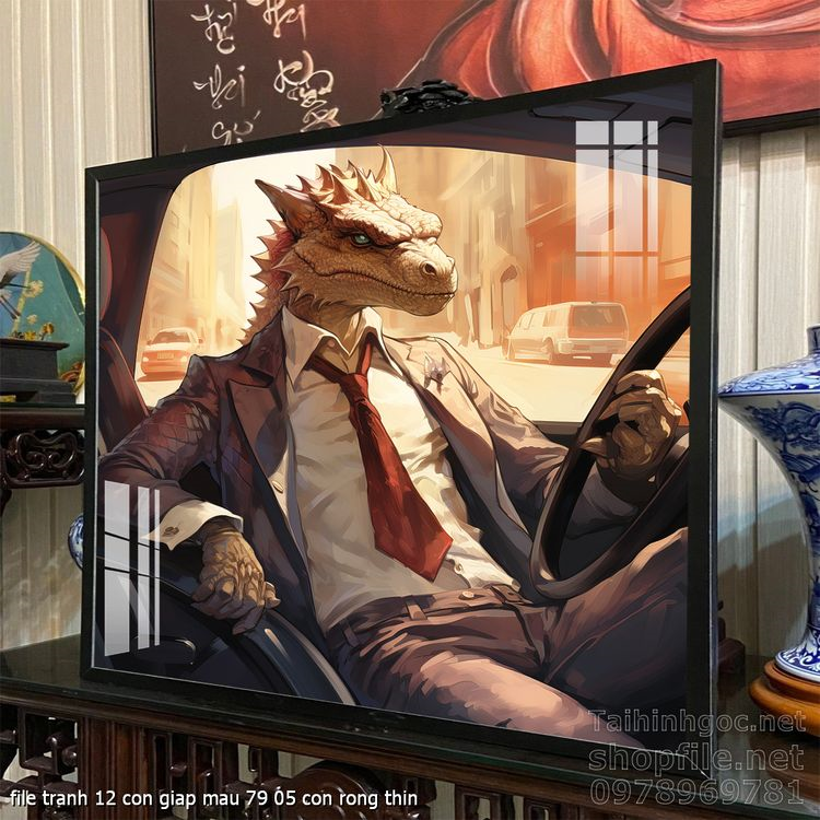 file tranh 12 con giap mau 79 05 con rong thin
