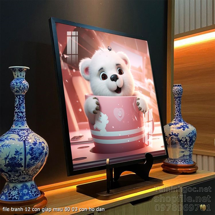 file tranh 12 con giap mau 80 03 con ho dan