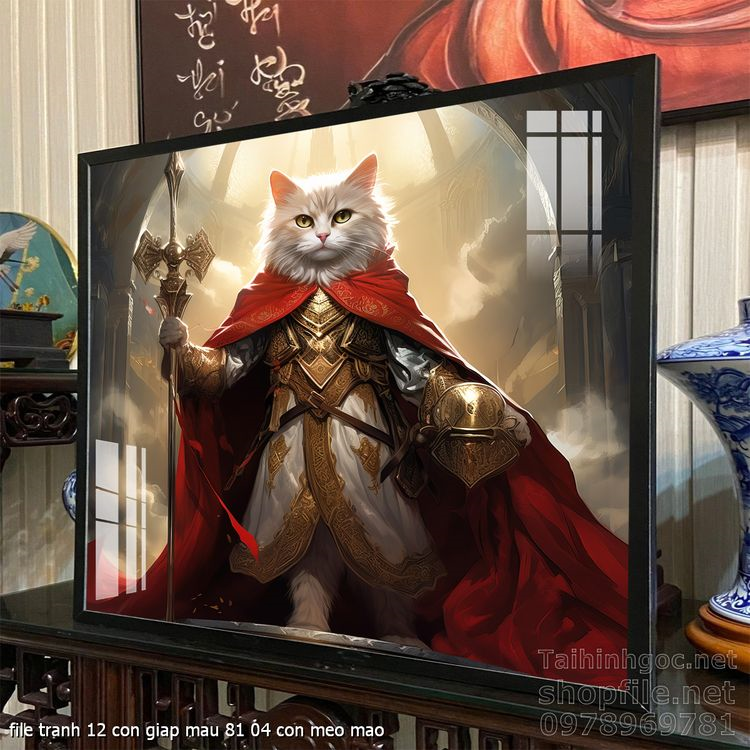 file tranh 12 con giap mau 81 04 con meo mao