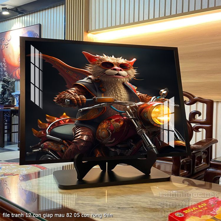 file tranh 12 con giap mau 82 05 con rong thin