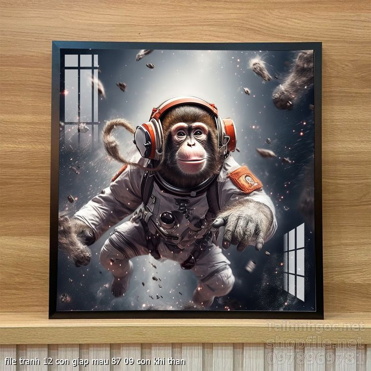 file tranh 12 con giap mau 87 09 con khi than