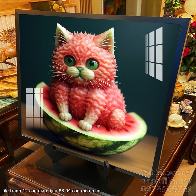 file tranh 12 con giap mau 88 04 con meo mao
