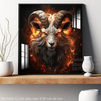 file tranh 12 con giap mau 9 08 con de mui