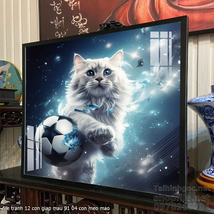 file tranh 12 con giap mau 91 04 con meo mao