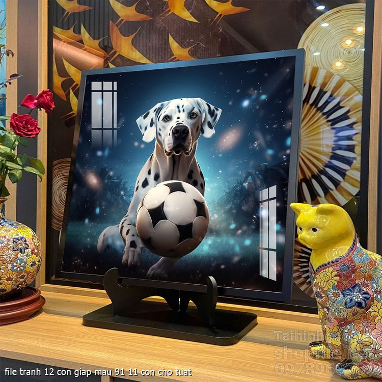 file tranh 12 con giap mau 91 11 con cho tuat