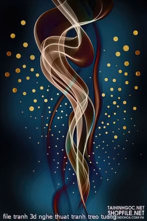 file tranh 3d nghe thuat tranh treo tuong