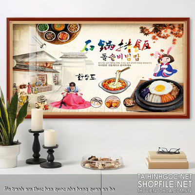file tranh am thuc han quoc nha hang quan an ho file tranh am thuc han quoc nha hang quan an ho