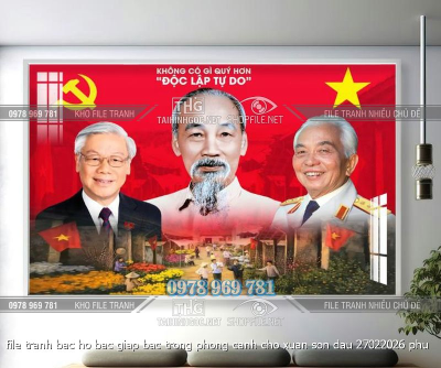 file tranh bac ho bac giap bac trong phong canh cho xuan son dau 27022026 phu