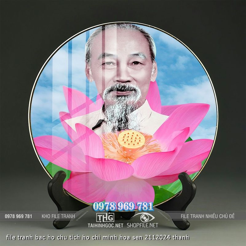 file tranh bac ho chu tich ho chi minh hoa sen 2112024 thanh file tranh bac ho chu tich ho chi minh hoa sen 2112024 thanh