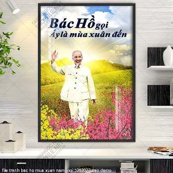 file tranh bac ho mua xuan nam moi 1212023 dao file tranh bac ho mua xuan nam moi 1212023 dao