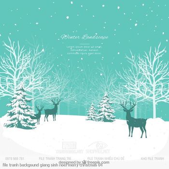 file tranh backgound giang sinh noel merry christmas 04