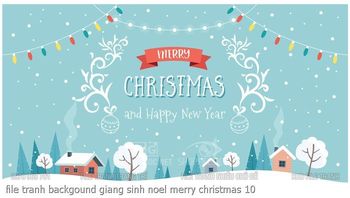 file tranh backgound giang sinh noel merry christmas 10