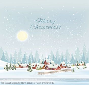 file tranh backgound giang sinh noel merry christmas 30