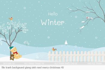 file tranh backgound giang sinh noel merry christmas 40