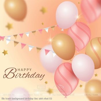file tranh background birthday tiec sinh nhat 03
