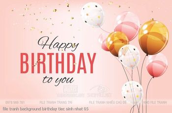 file tranh background birthday tiec sinh nhat 05