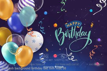 file tranh background birthday tiec sinh nhat 08