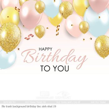 file tranh background birthday tiec sinh nhat 19