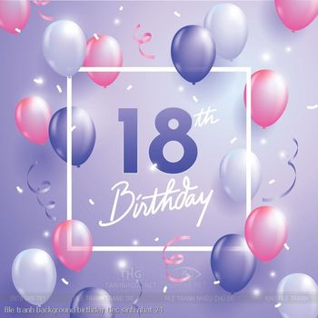 file tranh background birthday tiec sinh nhat 24