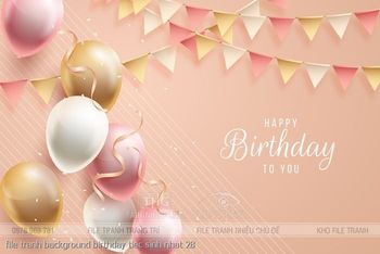 file tranh background birthday tiec sinh nhat 28