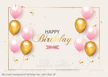 file tranh background birthday tiec sinh nhat 29