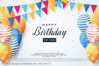 file tranh background birthday tiec sinh nhat 31