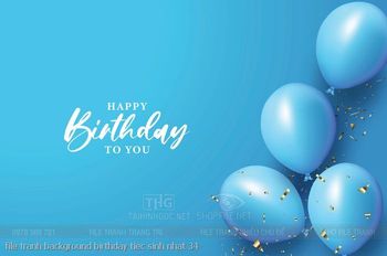 file tranh background birthday tiec sinh nhat 34